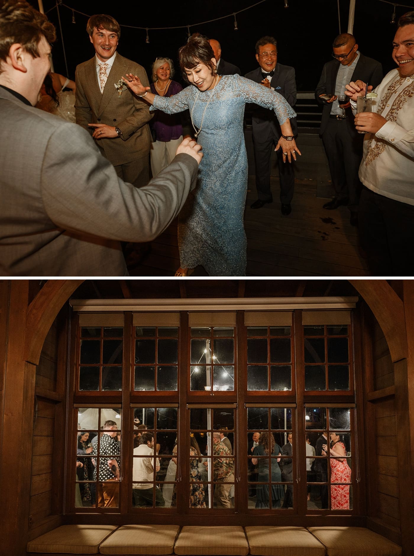 Julia Morgan Hall wedding reception at the UC Botanical Garden