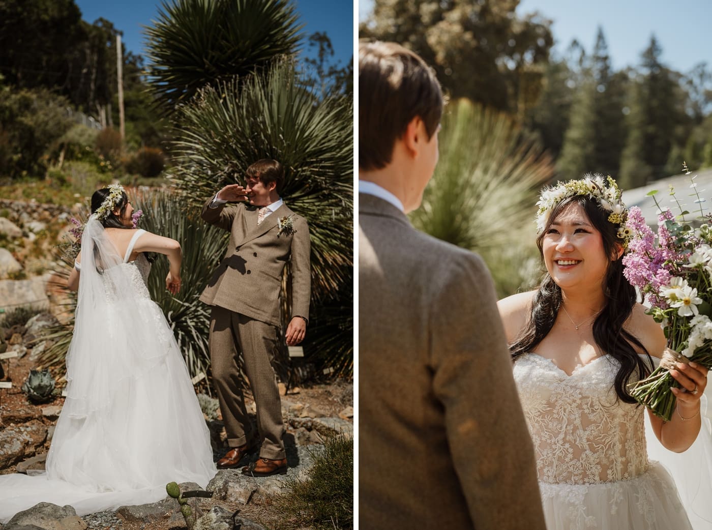 Berkeley, CA wedding at the UC Botanical Garden